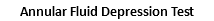 Annular Fluid Depression Test